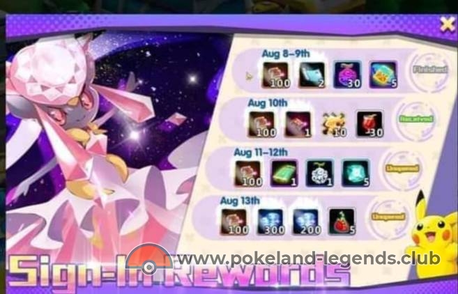 Pokeland Legends Event Fire Books