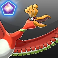 Pokeland Legends Pokédex entry for Ho-Oh