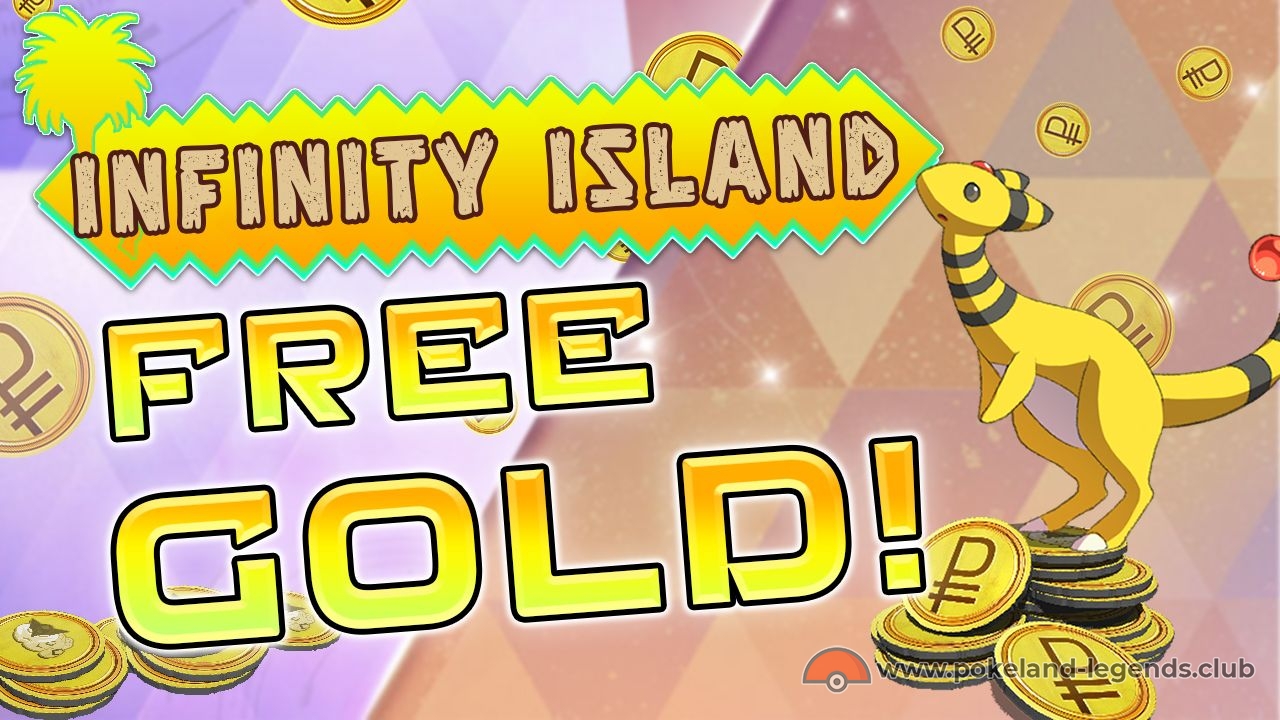 How to get daily gold in Pokémon Infinity Island>