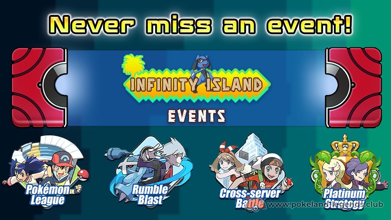 Infinity Island Events App - Never miss an event!>